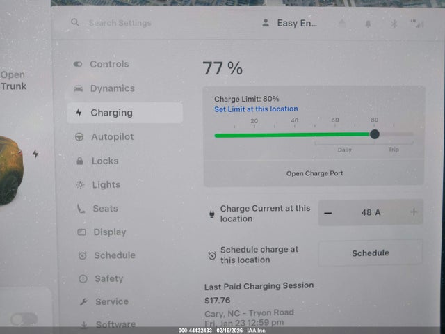 44432433 :رقم المزاد ، 5YJYGDEE2LF036790 vin ، 2020 Tesla Model Y Long Range Dual Motor All-wheel Drive مزاد بيع