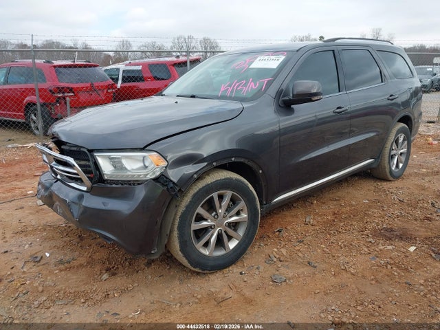 44432518 :رقم المزاد ، 1C4RDHDG9FC193502 vin ، 2015 Dodge Durango Limited مزاد بيع
