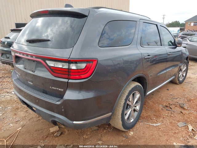 44432518 :رقم المزاد ، 1C4RDHDG9FC193502 vin ، 2015 Dodge Durango Limited مزاد بيع