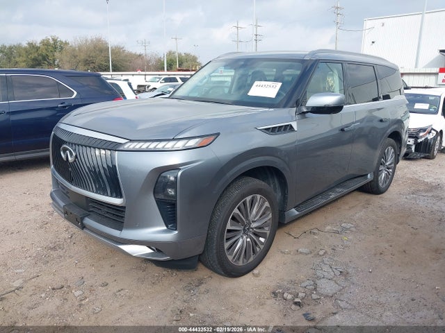 2025 Infiniti Qx80 Sensory Awd მანქანა იყიდება აუქციონზე, vin: JN8AZ3DE4S9701063, აუქციონის ნომერი: 44432532