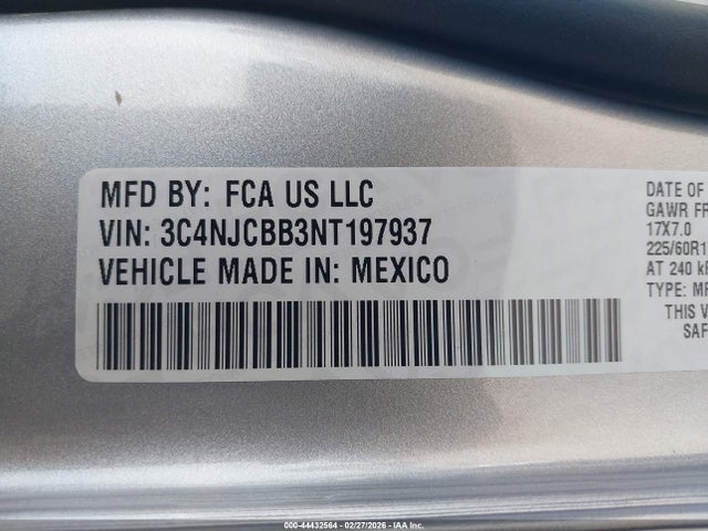 Jeep Compass Latitude Fwd 2022 3C4NJCBB3NT197937 Image 9