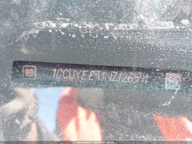 1GCUYEET1NZ126591 Chevrolet Silverado 1500 Ltd 4wd Short Bed Rst