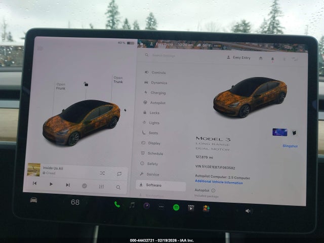 Aukcja sprzedaży 2018 Tesla Model 3 Long Range/performance, vin: 5YJ3E1EB7JF063582, numer aukcji: 44432721