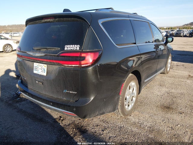 2021 Chrysler Pacifica Hybrid Limited მანქანა იყიდება აუქციონზე, vin: 2C4RC1S75MR529308, აუქციონის ნომერი: 44432741