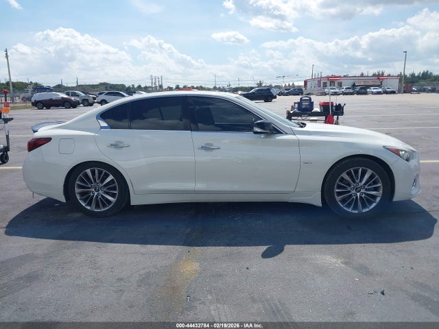 Aukcja sprzedaży 2019 Infiniti Q50 3.0t Luxe, vin: JN1EV7AP6KM518270, numer aukcji: 44432784