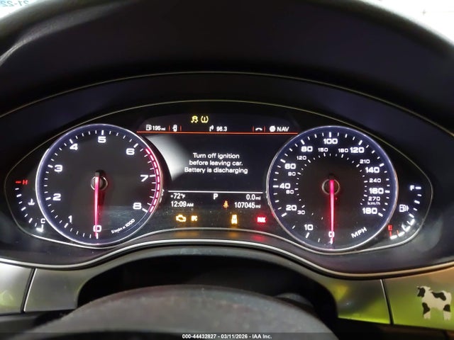 44432827 :رقم المزاد ، WAUGFAFC4FN039395 vin ، 2015 Audi A6 2.0t Premium مزاد بيع