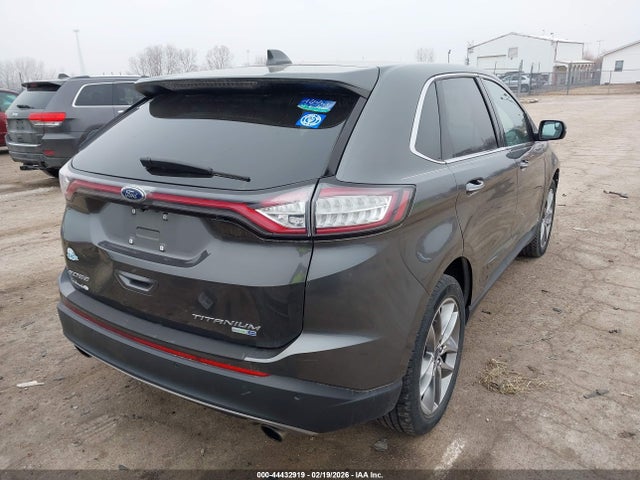 2015 Ford Edge Titanium მანქანა იყიდება აუქციონზე, vin: 2FMTK4K98FBB85525, აუქციონის ნომერი: 44432919