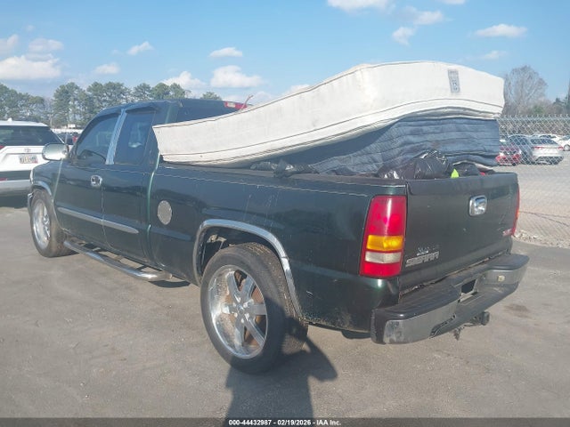 2003 Gmc Sierra 1500 Sle მანქანა იყიდება აუქციონზე, vin: 2GTEC19V531251672, აუქციონის ნომერი: 44432987