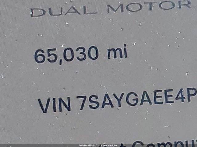 Aukcja sprzedaży 2023 Tesla Model Y Awd/long Range Dual Motor All-wheel Drive, vin: 7SAYGAEE4PF600771, numer aukcji: 44432990