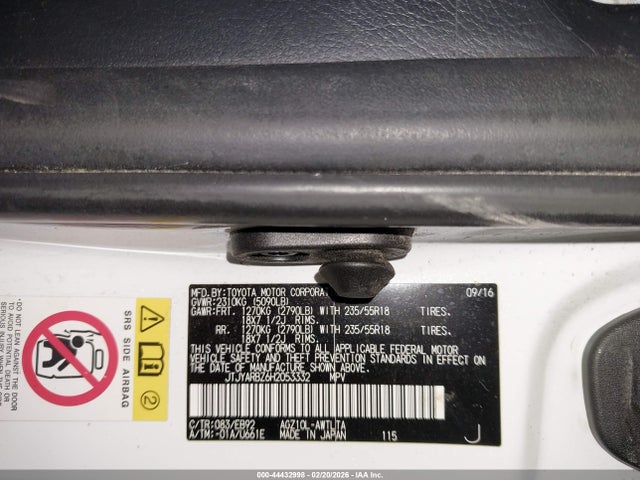 Продажа на аукционе авто 2017 Lexus Nx 200t F Sport, vin: JTJYARBZ6H2053332, номер лота: 44432998
