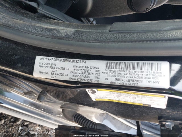 2014 FIAT 500L ZFBCFADH9EZ020139 Photo 8