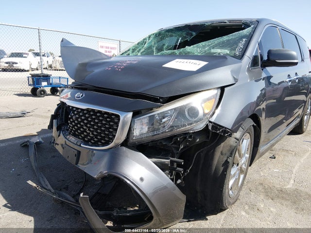 2017 Kia Sedona Sx Luxury მანქანა იყიდება აუქციონზე, vin: KNDME5C15H6273061, აუქციონის ნომერი: 44433164