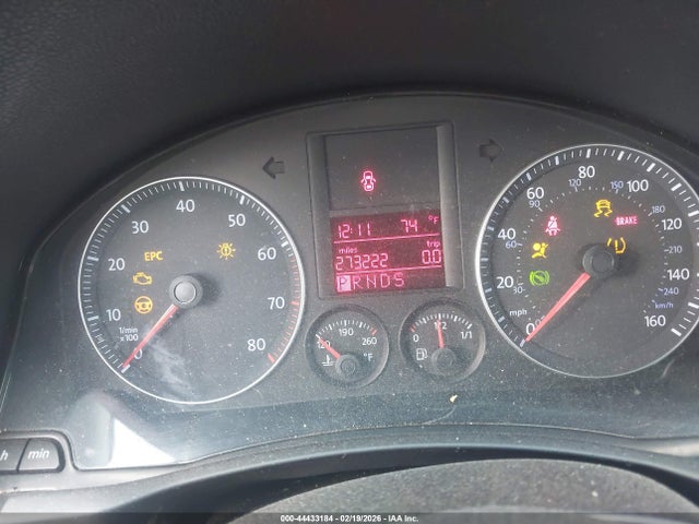 44433184 :رقم المزاد ، 3VWRZ71K38M186807 vin ، 2008 Volkswagen Jetta Se/sel مزاد بيع