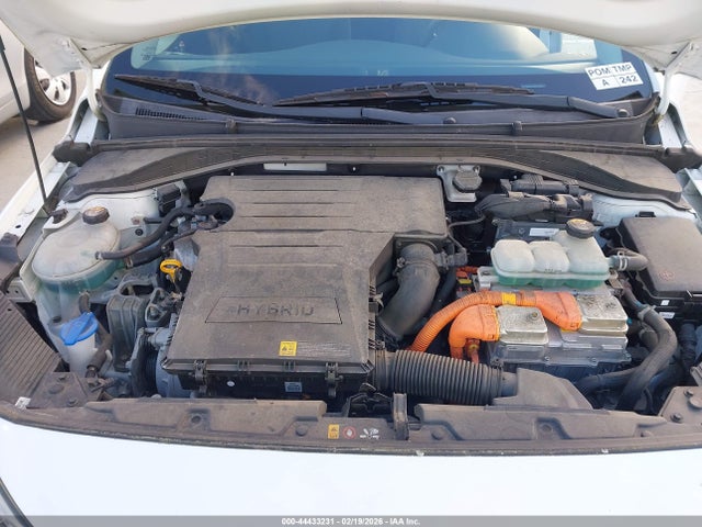 KMHC65LC8KU107058 Hyundai Ioniq Hybrid Blue