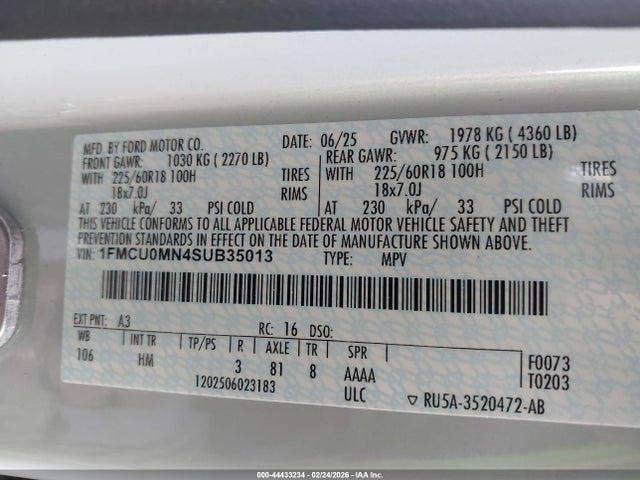 Ford Escape St-line 2025 1FMCU0MN4SUB35013 Image 9