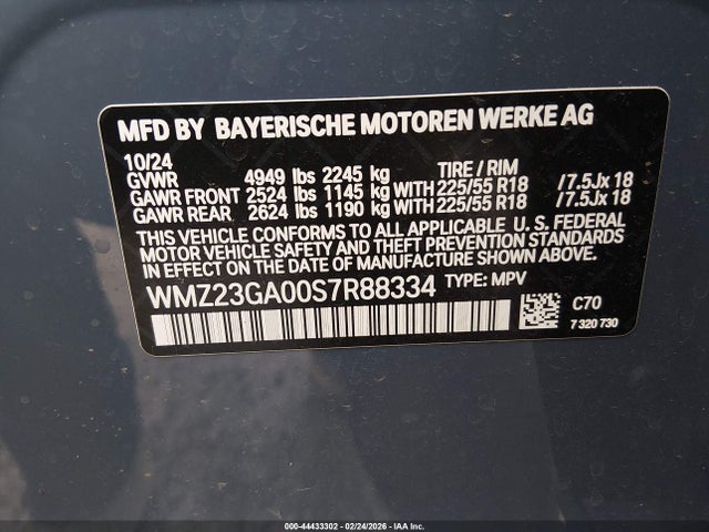 WMZ23GA00S7R88334 Mini Countryman Cooper S