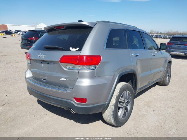 Продажа на аукционе авто 2018 Jeep Grand Cherokee Limited 4x2, vin: 1C4RJEBG9JC221723, номер лота: 44433352