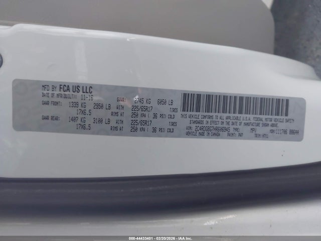 2C4RDGBG7HR606945 Dodge Grand Caravan Se