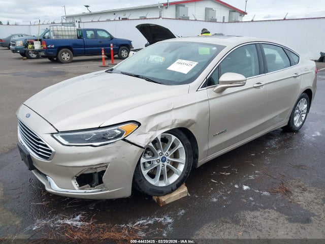 Ford Fusion Hybrid Sel 2019 3FA6P0MU8KR235712 Image 2
