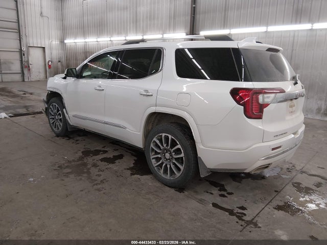 Aukcja sprzedaży 2021 Gmc Acadia Awd Denali, vin: 1GKKNXLS3MZ220352, numer aukcji: 44433433