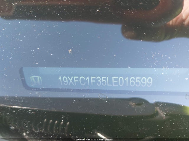 Honda CIVIC EX 2020 19XFC1F35LE016599 Image 9