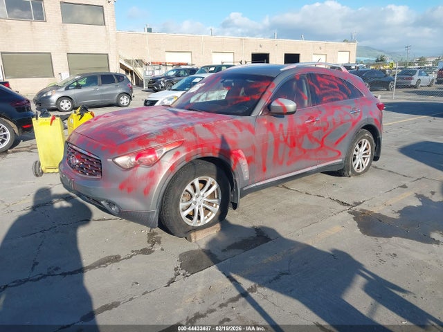 Продажа на аукционе авто 2010 Infiniti Fx35, vin: JN8AS1MW6AM853133, номер лота: 44433487