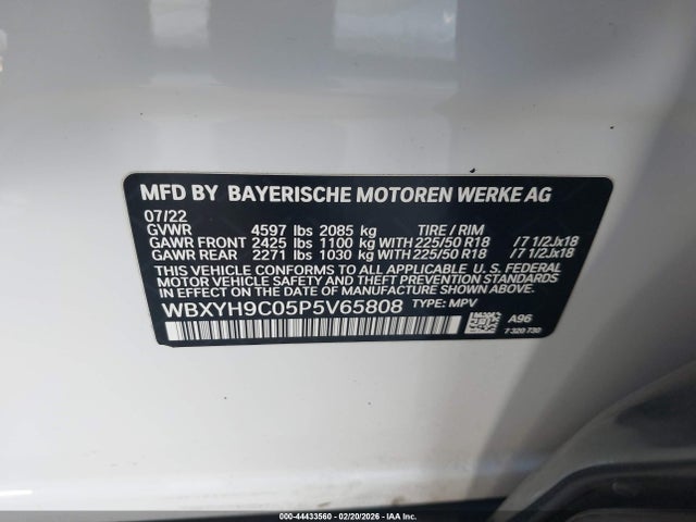 2023 BMW X2 WBXYH9C05P5V65808 Photo 8