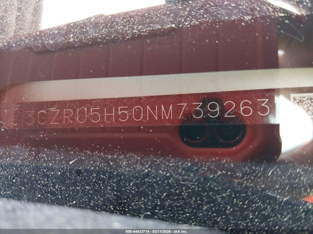 3CZRU5H50NM739263 Honda Hr-v 2wd Ex
