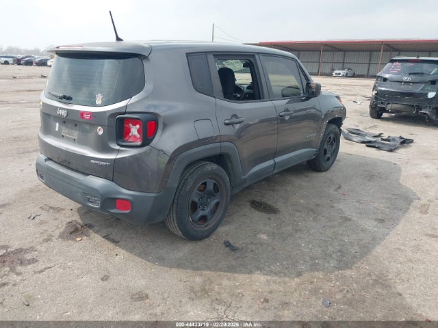 Продаж на аукціоні авто 2017 Jeep Renegade Sport Fwd, vin: ZACCJAAB4HPF03472, номер лоту: 44433719
