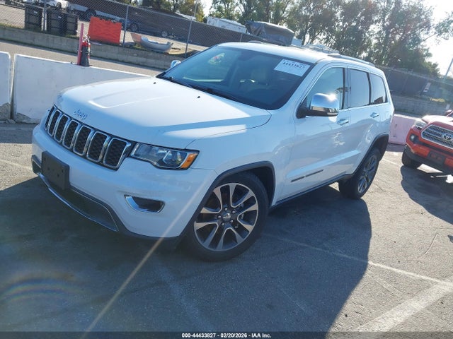 Продаж на аукціоні авто 2018 Jeep Grand Cherokee Limited 4x2, vin: 1C4RJEBG2JC109734, номер лоту: 44433827