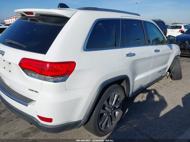 Продаж на аукціоні авто 2018 Jeep Grand Cherokee Limited 4x2, vin: 1C4RJEBG2JC109734, номер лоту: 44433827