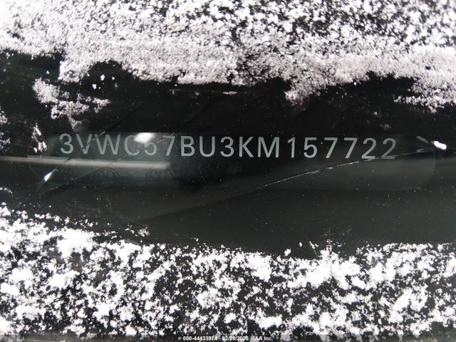 3VWC57BU3KM157722 Volkswagen Jetta 1.4t R-line/1.4t S/1.4t Se