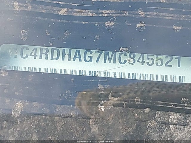 44433975 :رقم المزاد ، 1C4RDHAG7MC845521 vin ، 2021 Dodge Durango Sxt Plus Rwd مزاد بيع