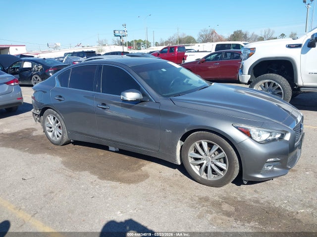 Продаж на аукціоні авто 2016 Infiniti Q50 3.0t Premium, vin: JN1EV7AP3GM301895, номер лоту: 44434019