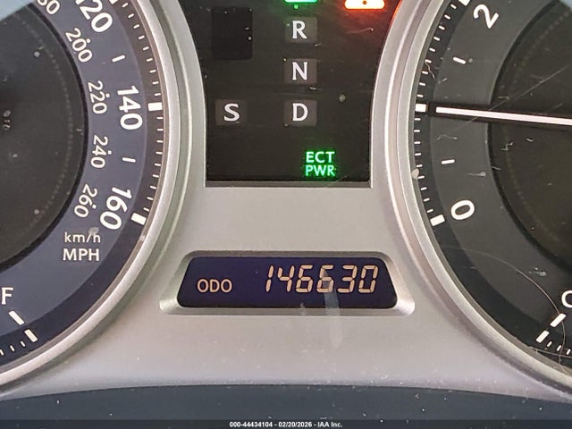 44434104 :رقم المزاد ، JTHCK262695035281 vin ، 2009 Lexus Is 250 مزاد بيع