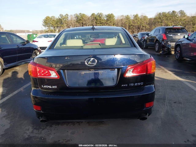 44434104 :رقم المزاد ، JTHCK262695035281 vin ، 2009 Lexus Is 250 مزاد بيع