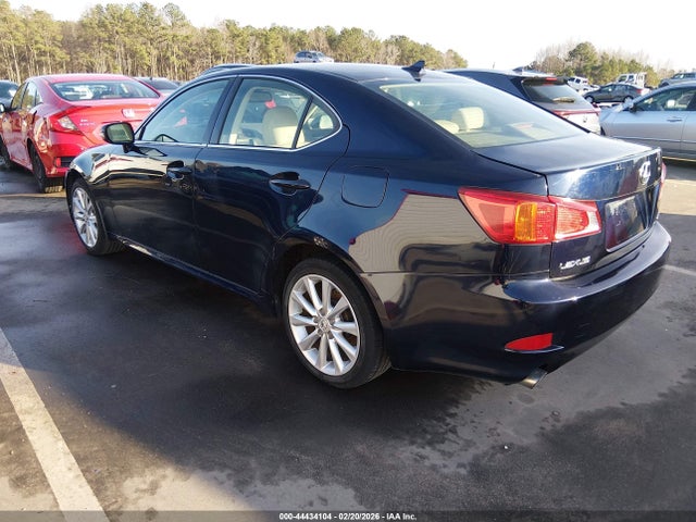 44434104 :رقم المزاد ، JTHCK262695035281 vin ، 2009 Lexus Is 250 مزاد بيع
