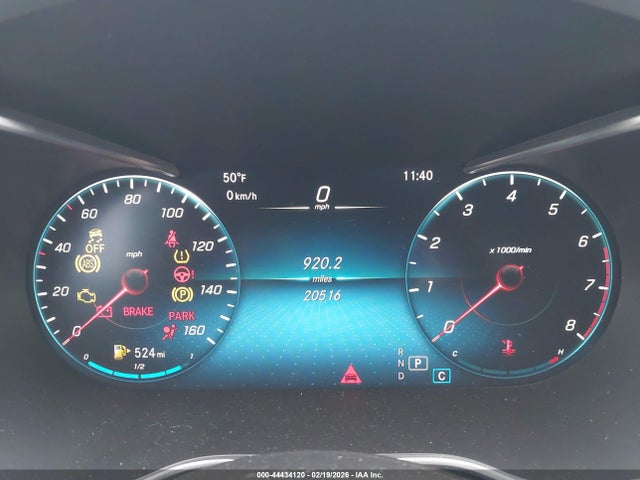 44434120 :رقم المزاد ، W1KWF8DB0MR628215 vin ، 2021 Mercedes-benz C 300 Sedan مزاد بيع