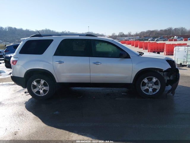 44434225 :رقم المزاد ، 1GKKRPED1CJ235111 vin ، 2012 Gmc Acadia Sle مزاد بيع