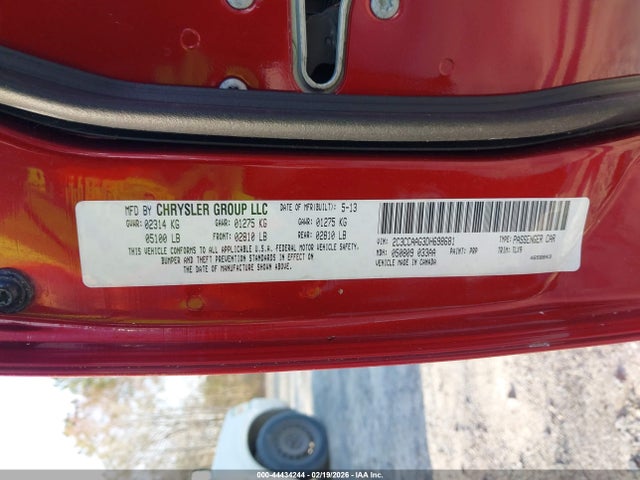 2013 Chrysler 300 Motown მანქანა იყიდება აუქციონზე, vin: 2C3CCAAG3DH698681, აუქციონის ნომერი: 44434244