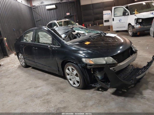 2009 Honda Civic Lx მანქანა იყიდება აუქციონზე, vin: 19XFA16599E013494, აუქციონის ნომერი: 44434368