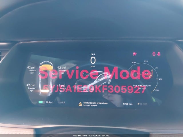 2019 TESLA MODEL S 5YJSA1E29KF305927 Photo 6