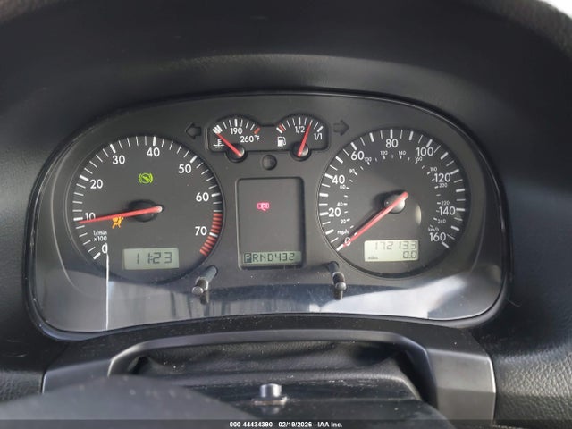 2003 Volkswagen Gti 1.8t მანქანა იყიდება აუქციონზე, vin: 9BWDE61J634037912, აუქციონის ნომერი: 44434390
