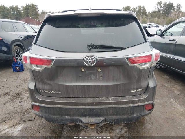 5TDBKRFH1GS338051 Toyota Highlander Le Plus V6