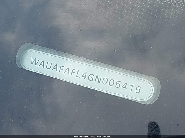 Продажа на аукционе авто 2016 Audi A4 2.0t Premium, vin: WAUAFAFL4GN005416, номер лота: 44434515