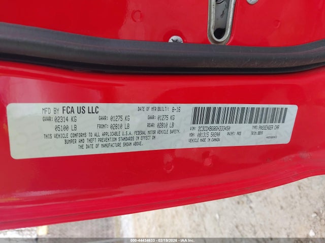 Dodge Charger Se 2016 2C3CDXBG8GH333450 Image 9