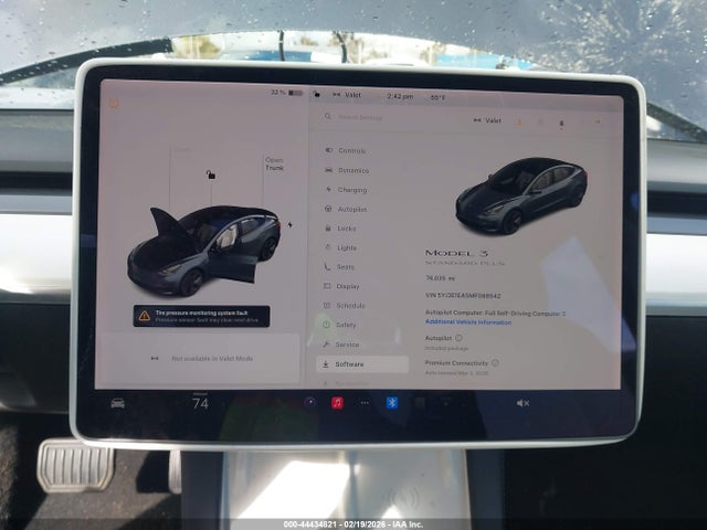 Продаж на аукціоні авто 2021 Tesla Model 3 Standard Range Plus Rear-wheel Drive, vin: 5YJ3E1EA5MF088542, номер лоту: 44434821