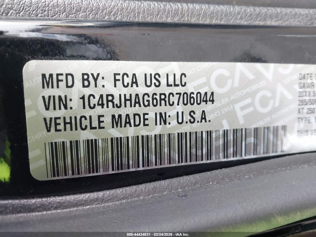 Продаж на аукціоні авто 2024 Jeep Grand Cherokee Altitude X 4x4, vin: 1C4RJHAG6RC706044, номер лоту: 44434831