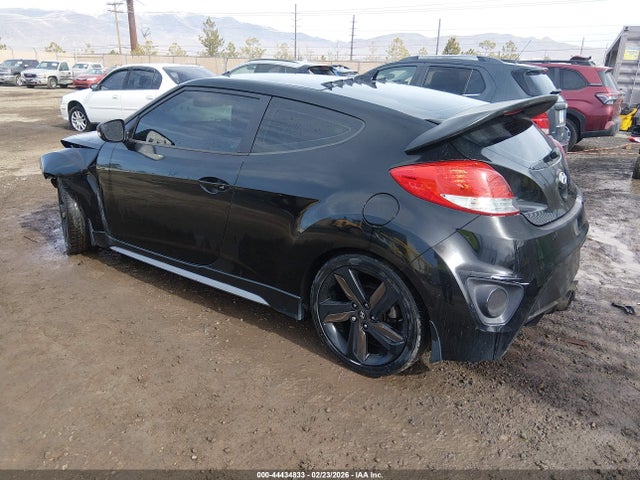Hyundai Veloster Turbo W/black 2014 KMHTC6AEXEU198664 Image 3