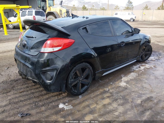 Hyundai Veloster Turbo W/black 2014 KMHTC6AEXEU198664 Image 4